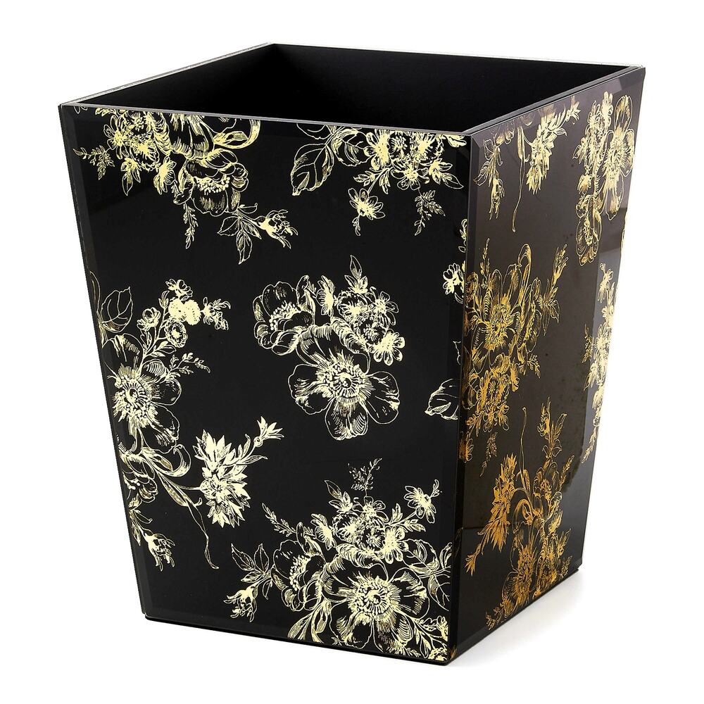 Brand New Mackenzie-Childs Twilight Toile Waste Bin